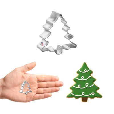 Mini Christmas Tree Cookie Cutter 1.75 in M190
