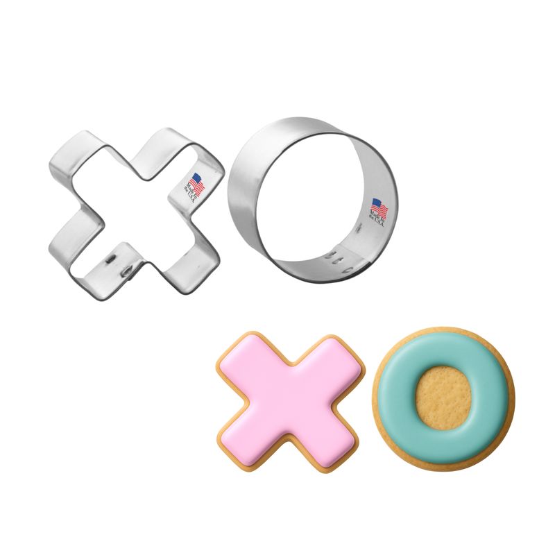 Hugs and Kisses Cookie Cutter Set HS0612 Hugs and Kisses Cookie Cutter Set HS0612