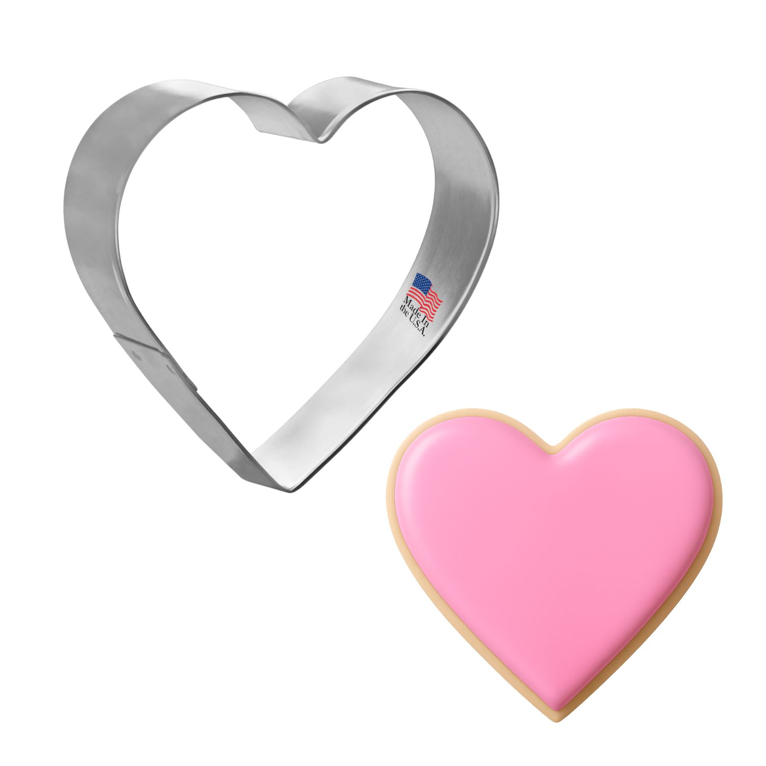 Heart Cookie Cutter 3.75 in B1107F