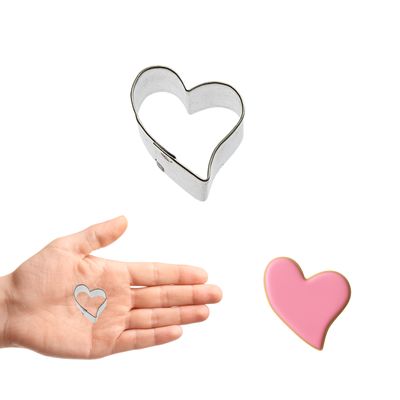 Mini Love Heart Cookie Cutter 1.25 in M166 Mini Love Heart Cookie Cutter 1.25 in M166