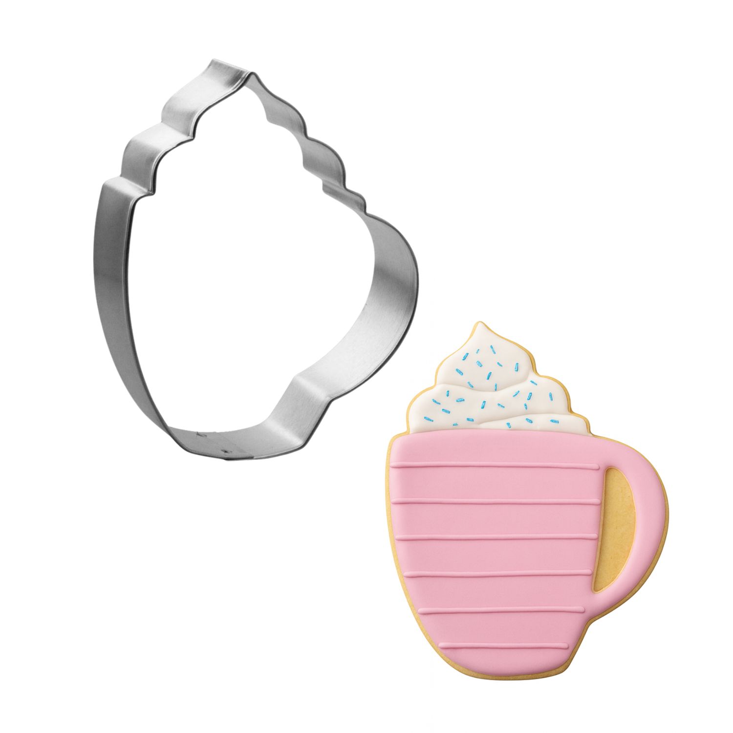 Coffee Mug Cookie Cutter 4 in B1607