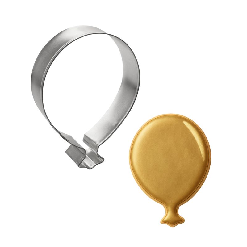 Balloon Cookie Cutter 4 in B1551 Balloon Cookie Cutter 4 in B1551