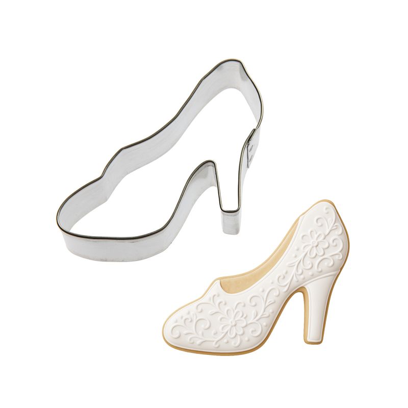Ladie's Shoe Cookie Cutter 3.5 in B1433 Ladie's Shoe Cookie Cutter 3.5 in B1433