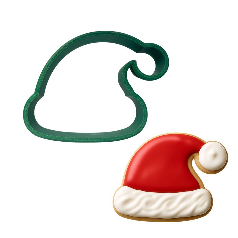 Stocking Cap Cookie Cutter 4 in PC0369 Stocking Cap Cookie Cutter 4 in PC0369