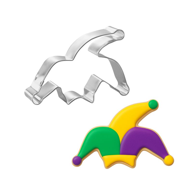 Jester Hat Cookie Cutter 3.75 in B1693 Jester Hat Cookie Cutter 3.75 in B1693