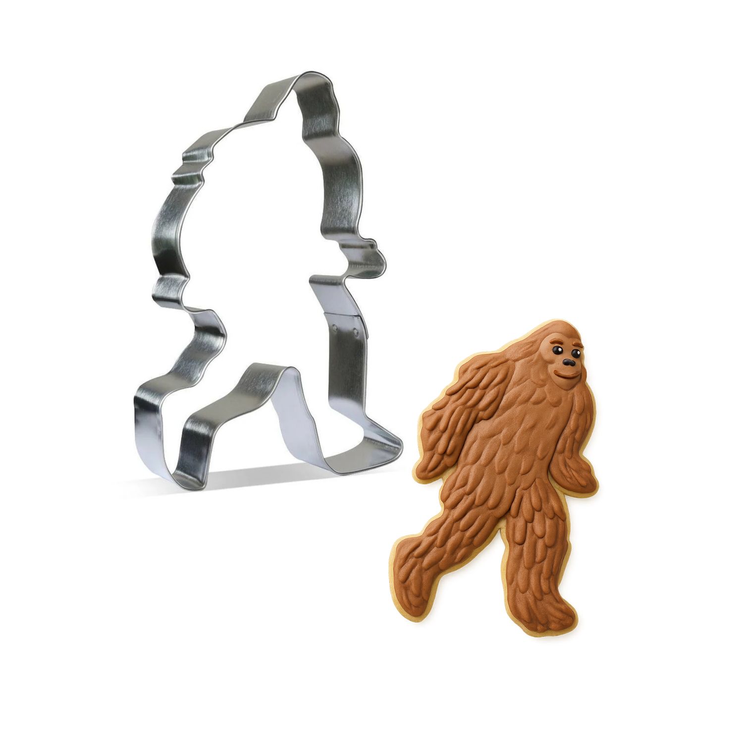 Bigfoot Big Foot Sasquatch Cookie Cutter 4.6 in B1571