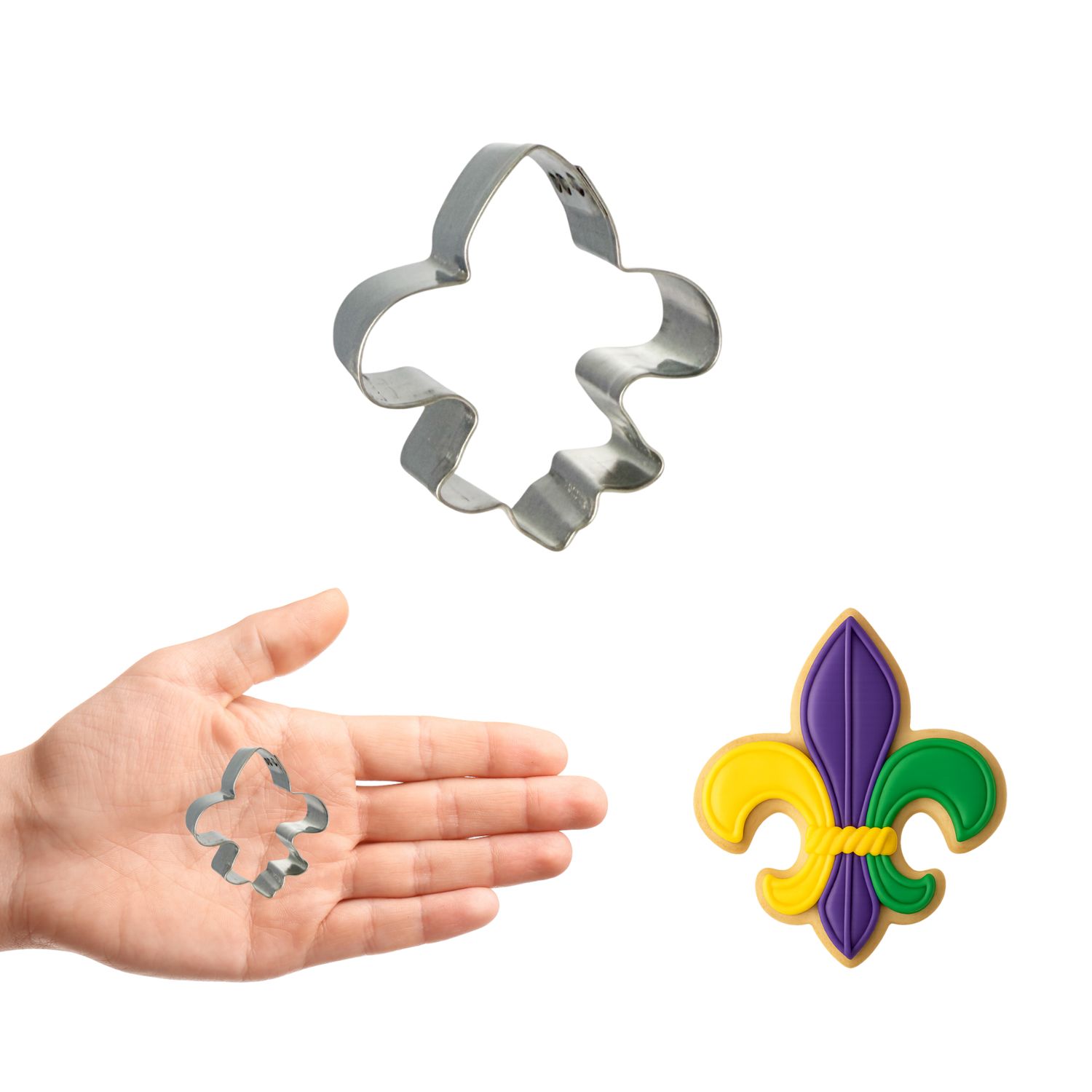 Mini Fleur D Lis 1.75 In M210