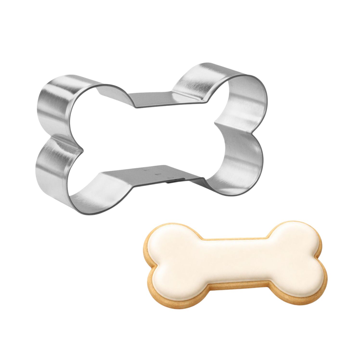 Dog Bone Cookie Cutter 3.75 in B1305