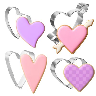Heart Cookie Cutter 4 Pc Set HS0525