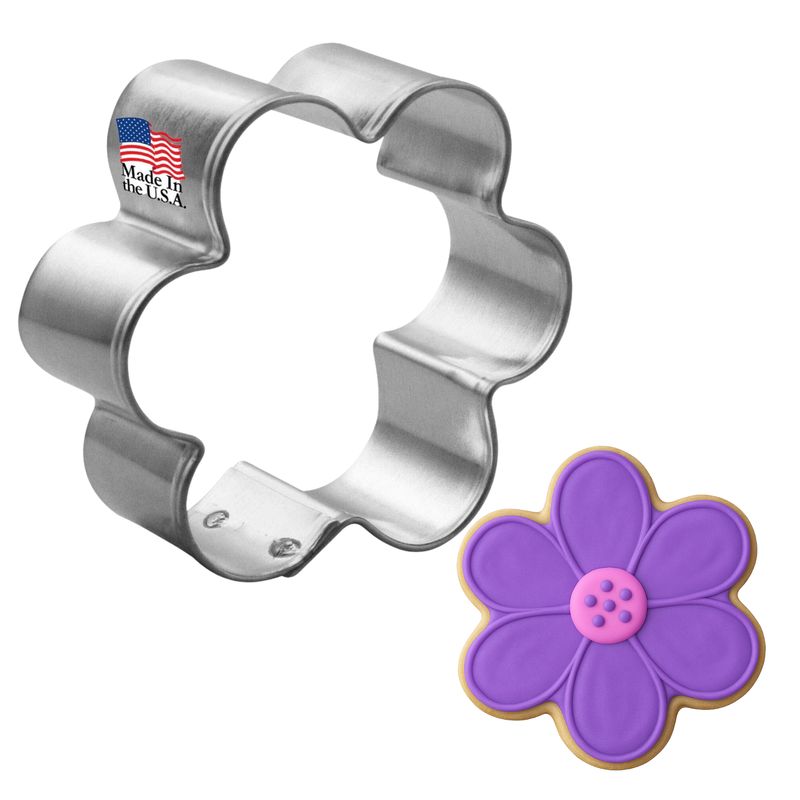 Scallop flower cookie cutter