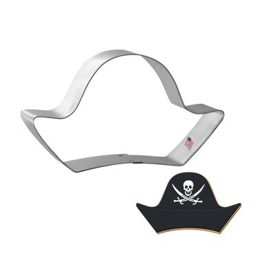 Pirate Hat Cookie Cutter 4.25 in B1277