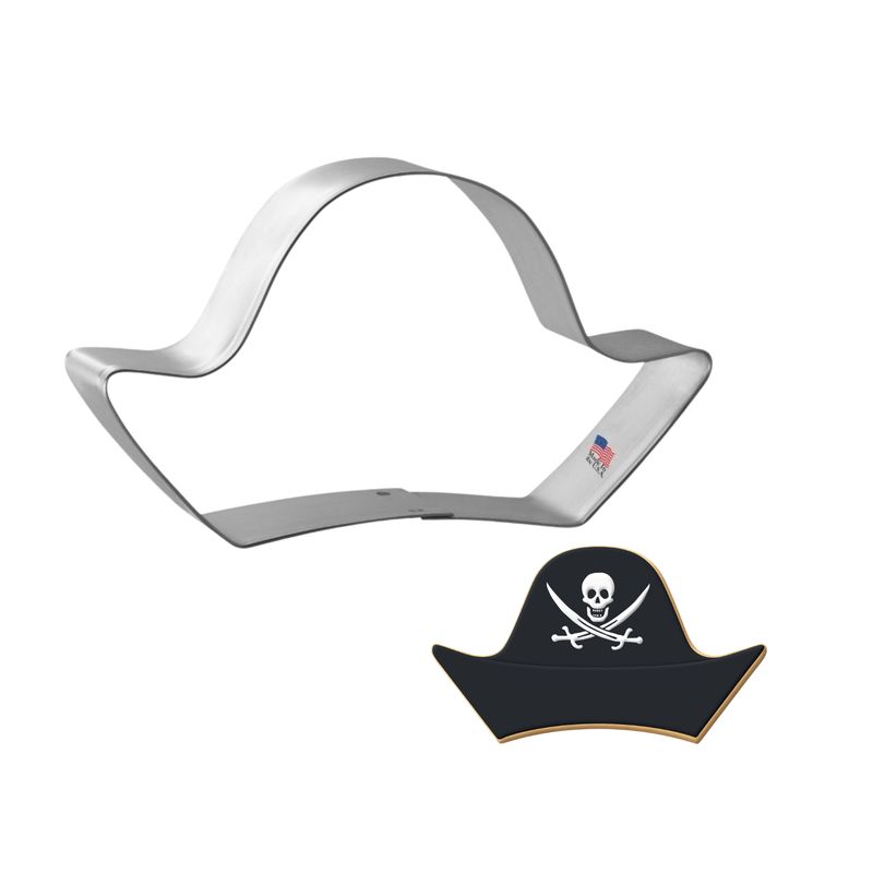 Pirate Hat Cookie Cutter 4.25 in B1277