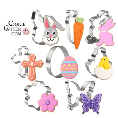 Easter Cookie Cutter 8 Pc Set HS0435