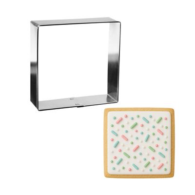 Square Cookie Cutter 3 in B0709 Square Cookie Cutter 3 in B0709