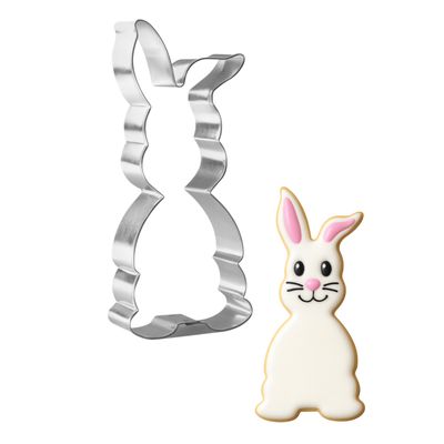 Chocolate Easter Bunny Cookie Cutter 5 in B1427