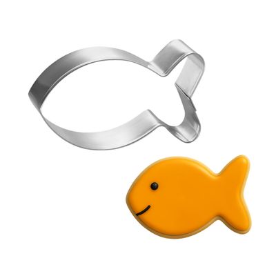 Small Cute Fish Cookie Cutter 3.25 in B1150