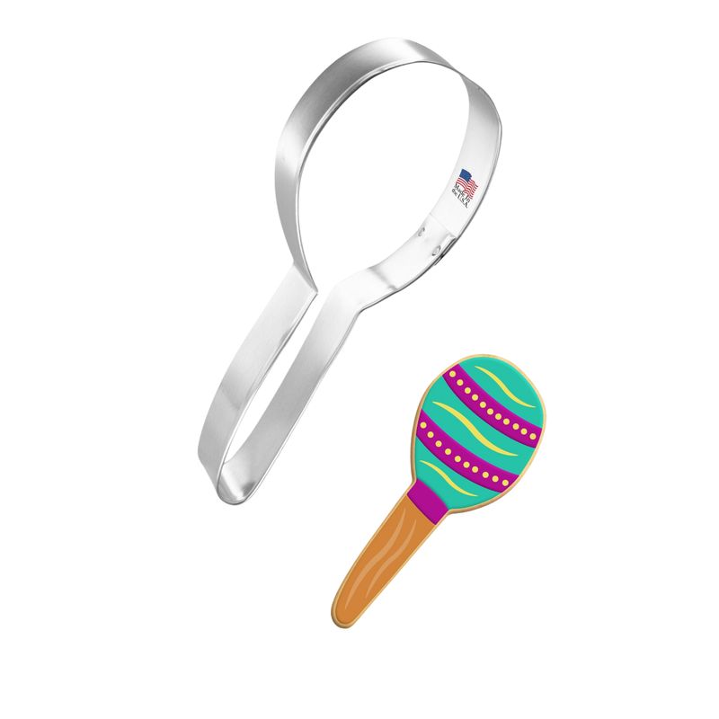Maraca Cookie Cutter 5.5 in B1747