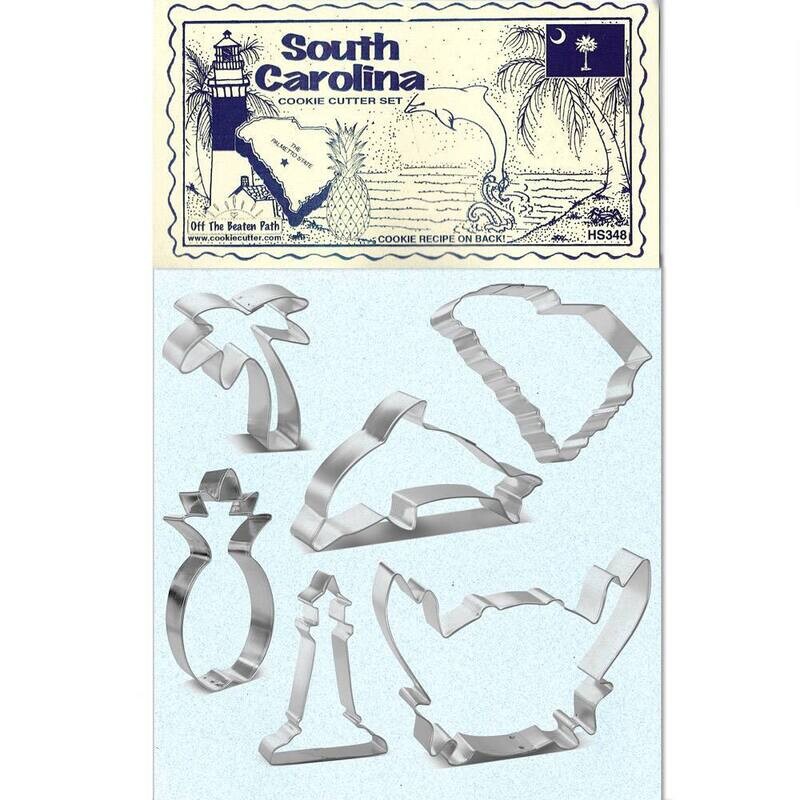 South Carolina Cookie Cutter 6 Pc Set HS348 South Carolina Cookie Cutter 6 Pc Set HS348