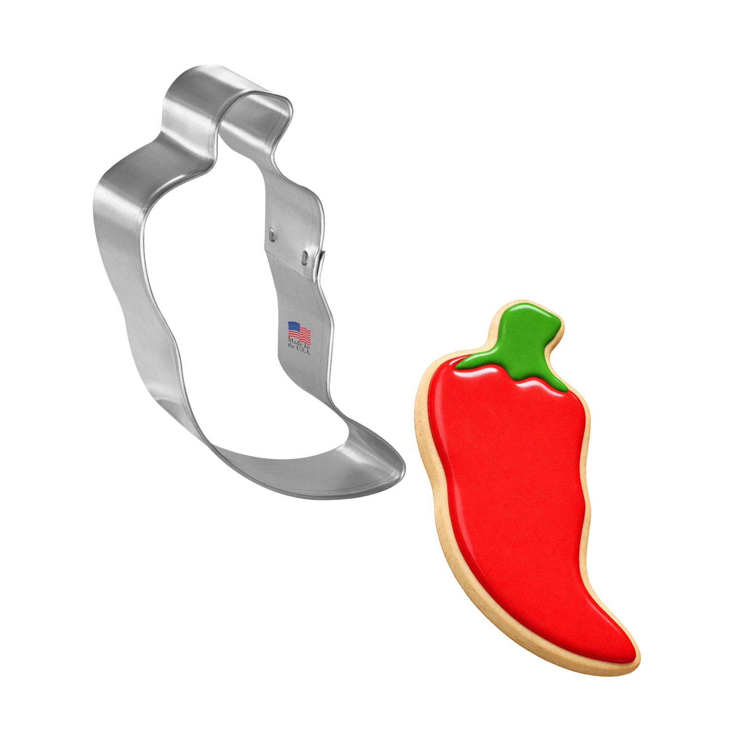Chili Pepper Cookie Cutter 3 in B1206