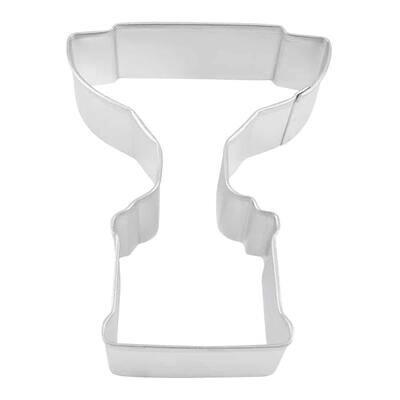 Trophy cookie cutter, award-themed cookie cutter, sports baking tool, celebration cookie accessory