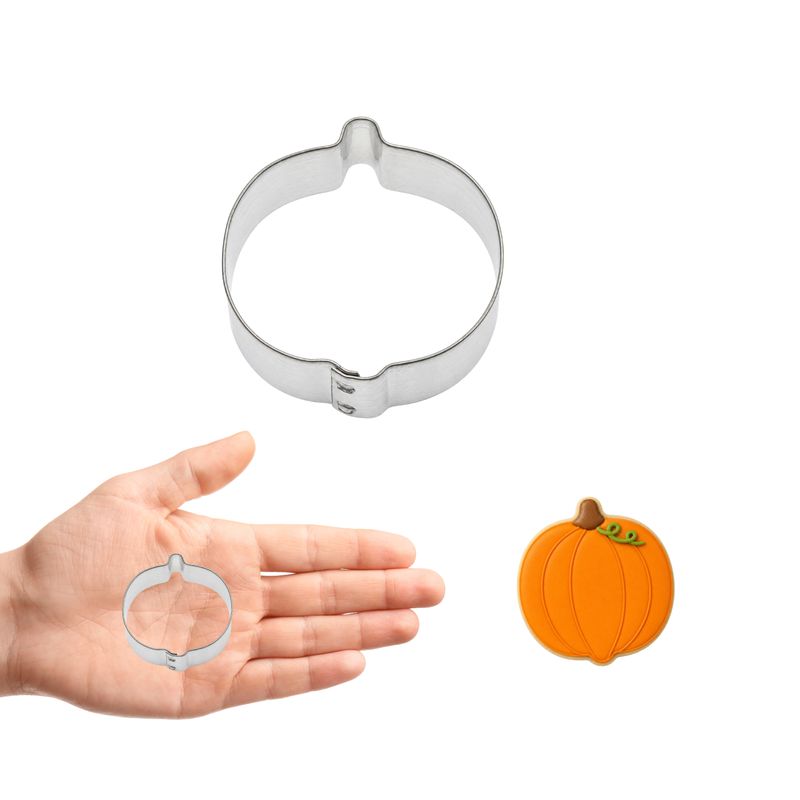 Mini Pumpkin Cookie Cutter 1.5 in M65 Mini Pumpkin Cookie Cutter 1.5 in M65