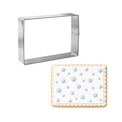 Rectangle Cookie Cutter 3 in by 4 in B0716