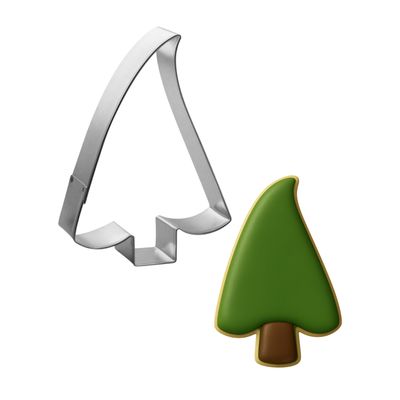Woodland Tree Cookie Cutter 4 in B1546 Woodland Tree Cookie Cutter 4 in B1546