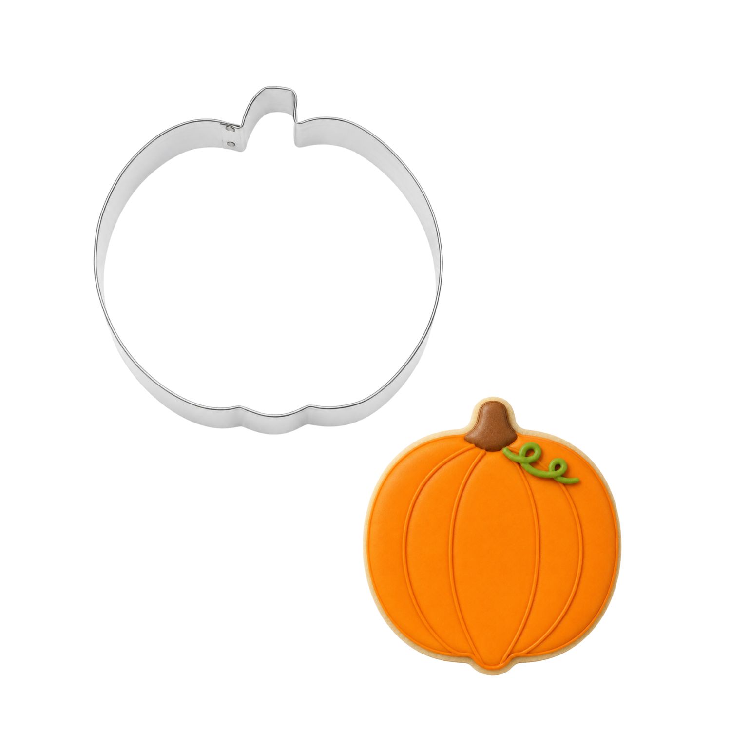 Pumpkin Cookie Cutter 5 in B1217