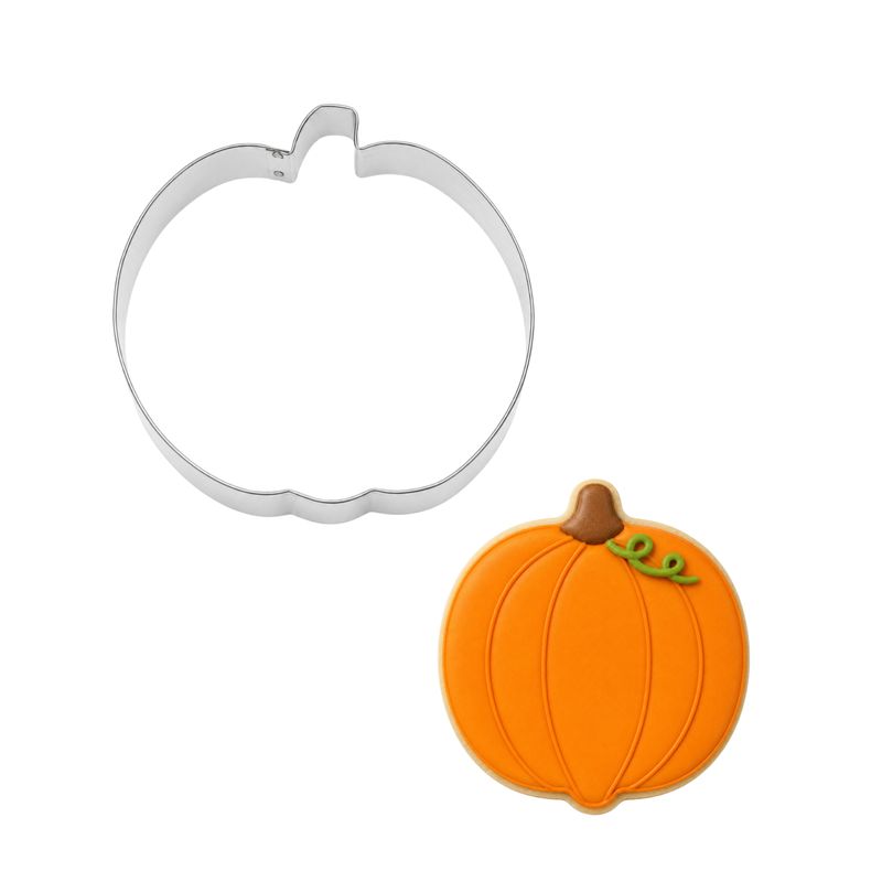 Pumpkin Cookie Cutter 5 in B1217 Pumpkin Cookie Cutter 5 in B1217