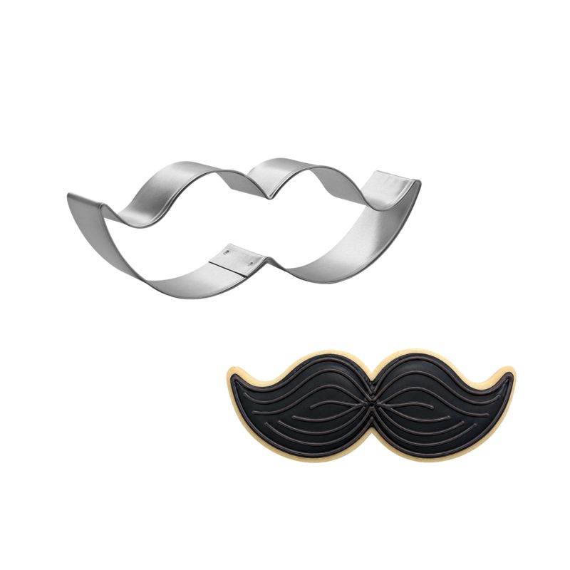 Mustache / Moustache Cookie Cutter 4.75 in B1545 Mustache / Moustache Cookie Cutter 4.75 in B1545