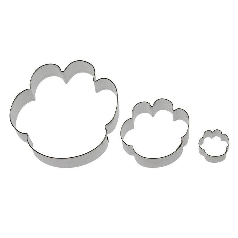 Paw Print 3 Pc Nested Set, HS0431 Paw Print 3 Pc Nested Set, HS0431