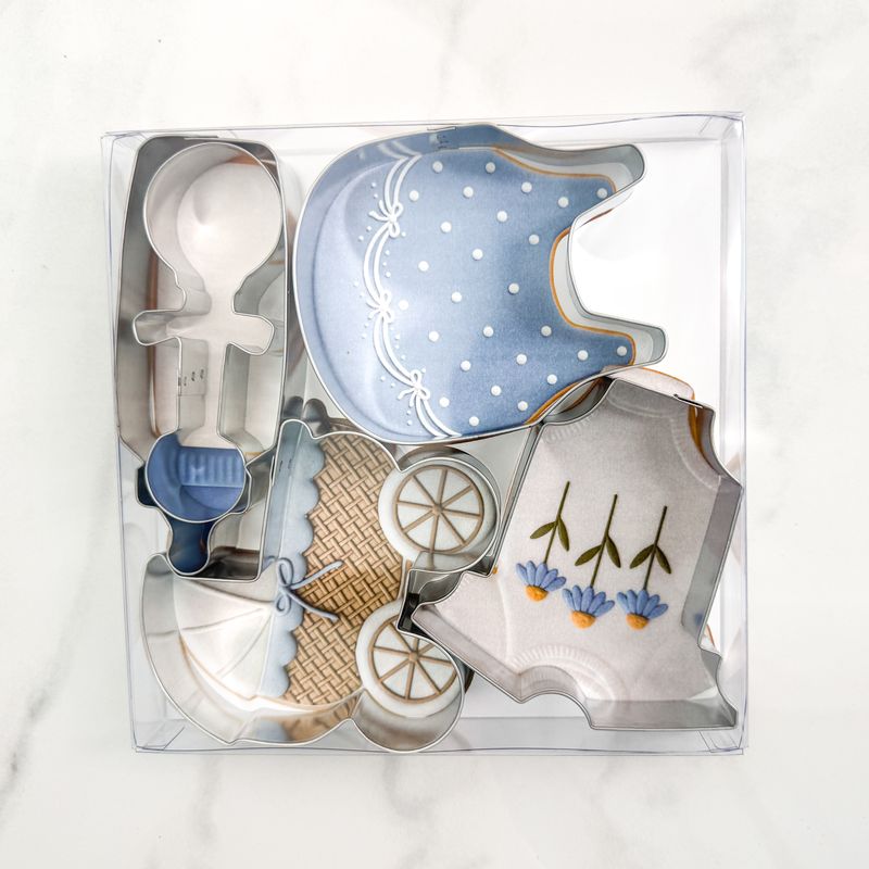 It's A Baby Shower Cookie Cutter 5 Pc Set L9034