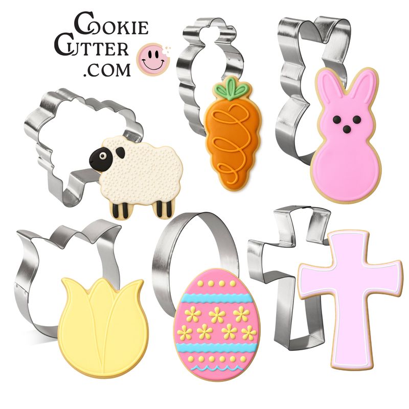 Easter Cookie Cutter 6 Pc Set HS0450 Easter Cookie Cutter 6 Pc Set HS0450