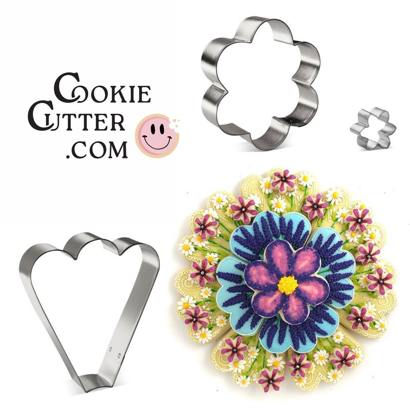 Mother's Day Cookie Platter 4 Pc Set HS0454