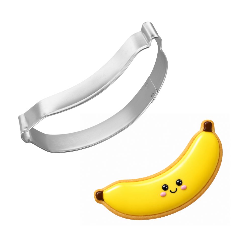 Banana Cookie Cutter 4 in B1740