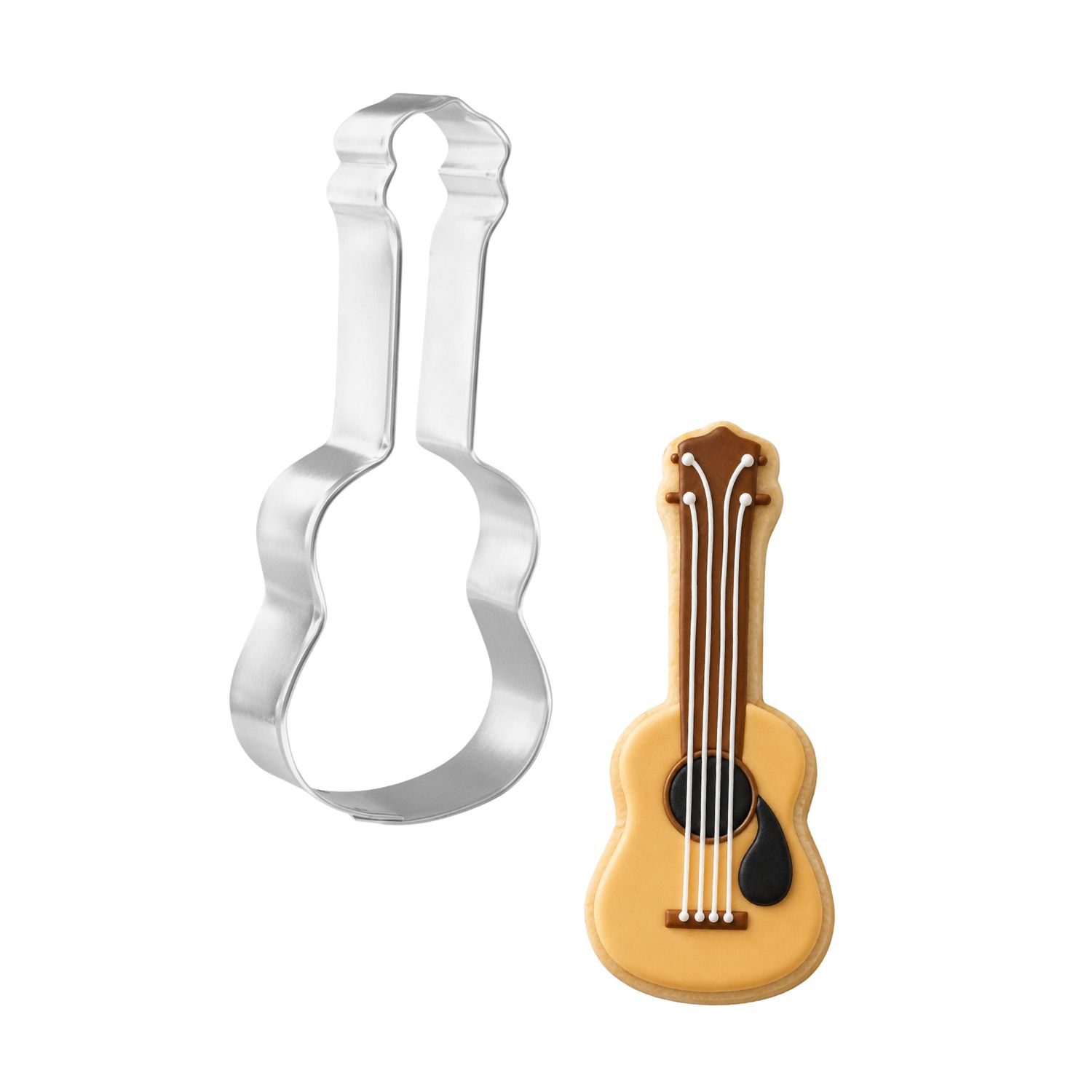 Guitar Ukulele Cookie Cutter 5.25 in B1646