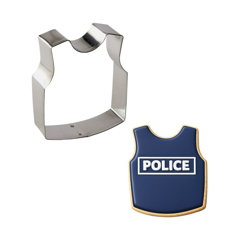 Vest Cookie Cutter 3.75 in B1589