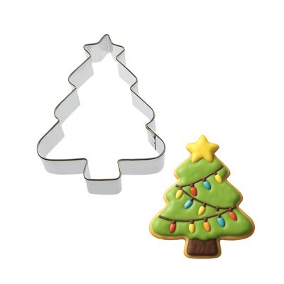 Christmas Tree Cookie Cutter 3.25 in B912 Christmas Tree Cookie Cutter 3.25 in B912