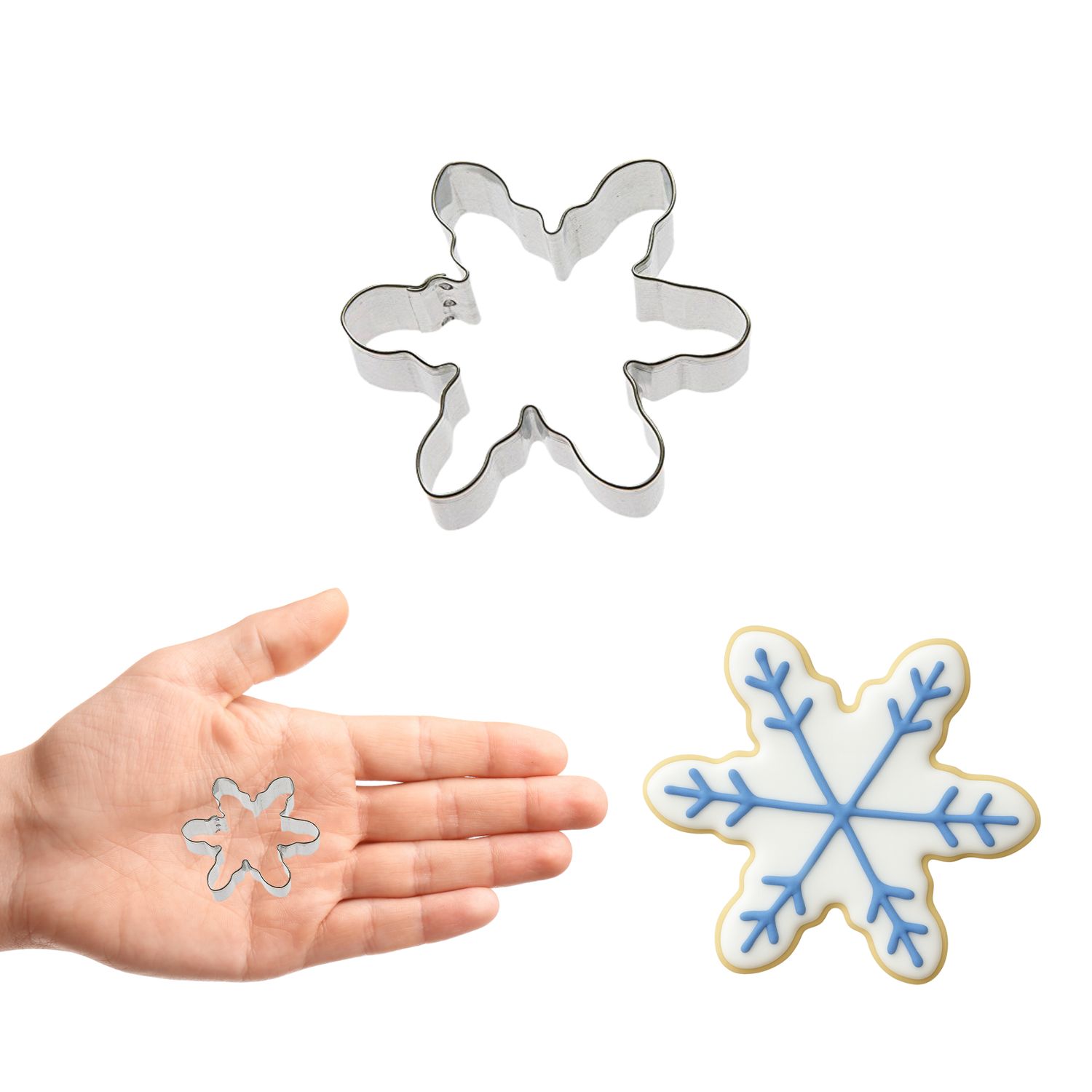 Mini Snowflake Cookie Cutter 1.5 in M130