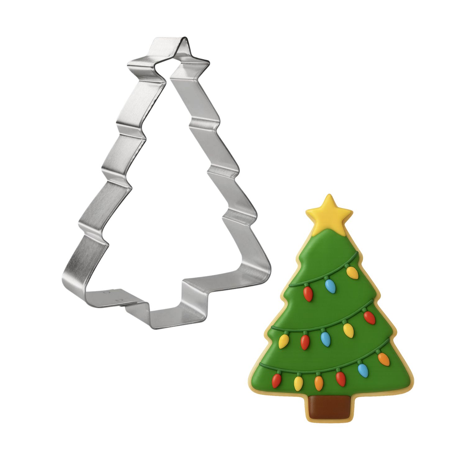 Christmas Tree Cookie Cutter 5 in B1212