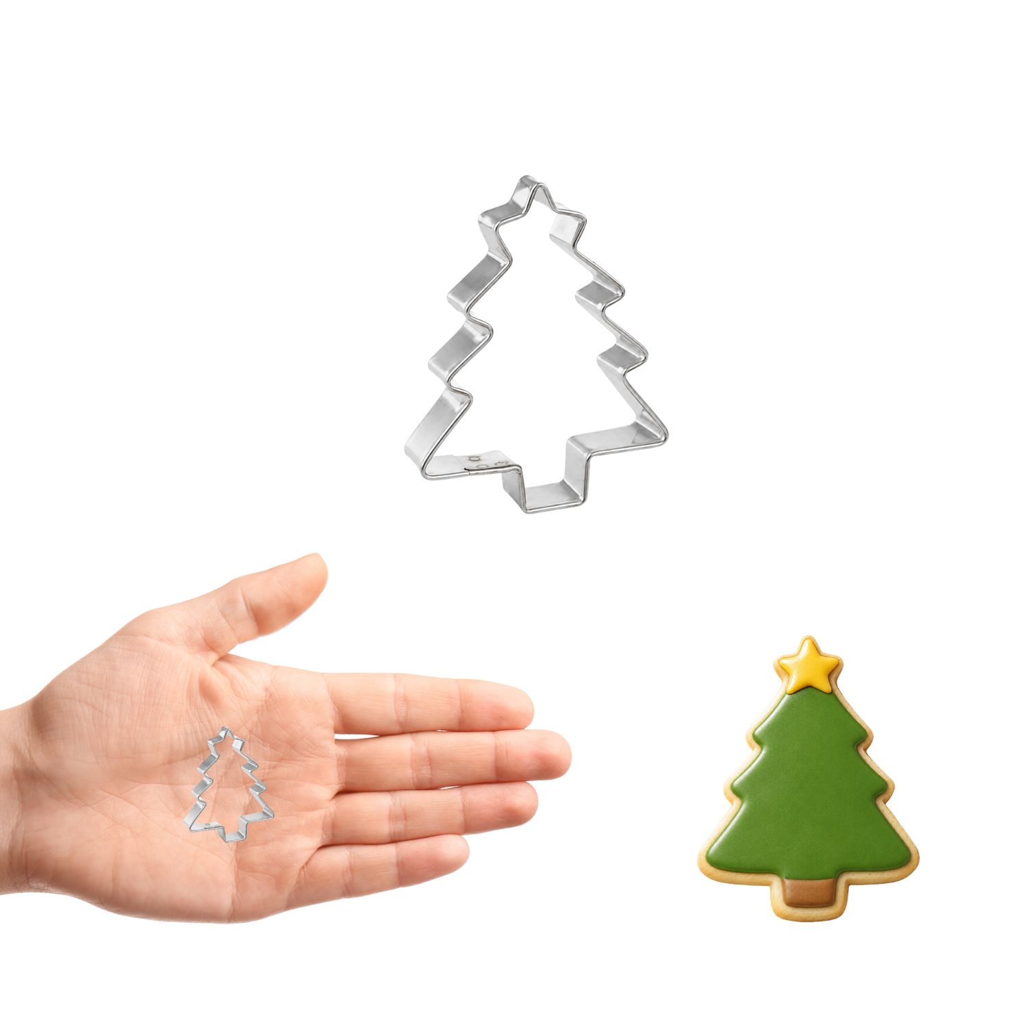 Mini Christmas Tree Cookie Cutter 1.6 in M9