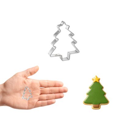 Mini Christmas Tree Cookie Cutter 1.6 in M9
