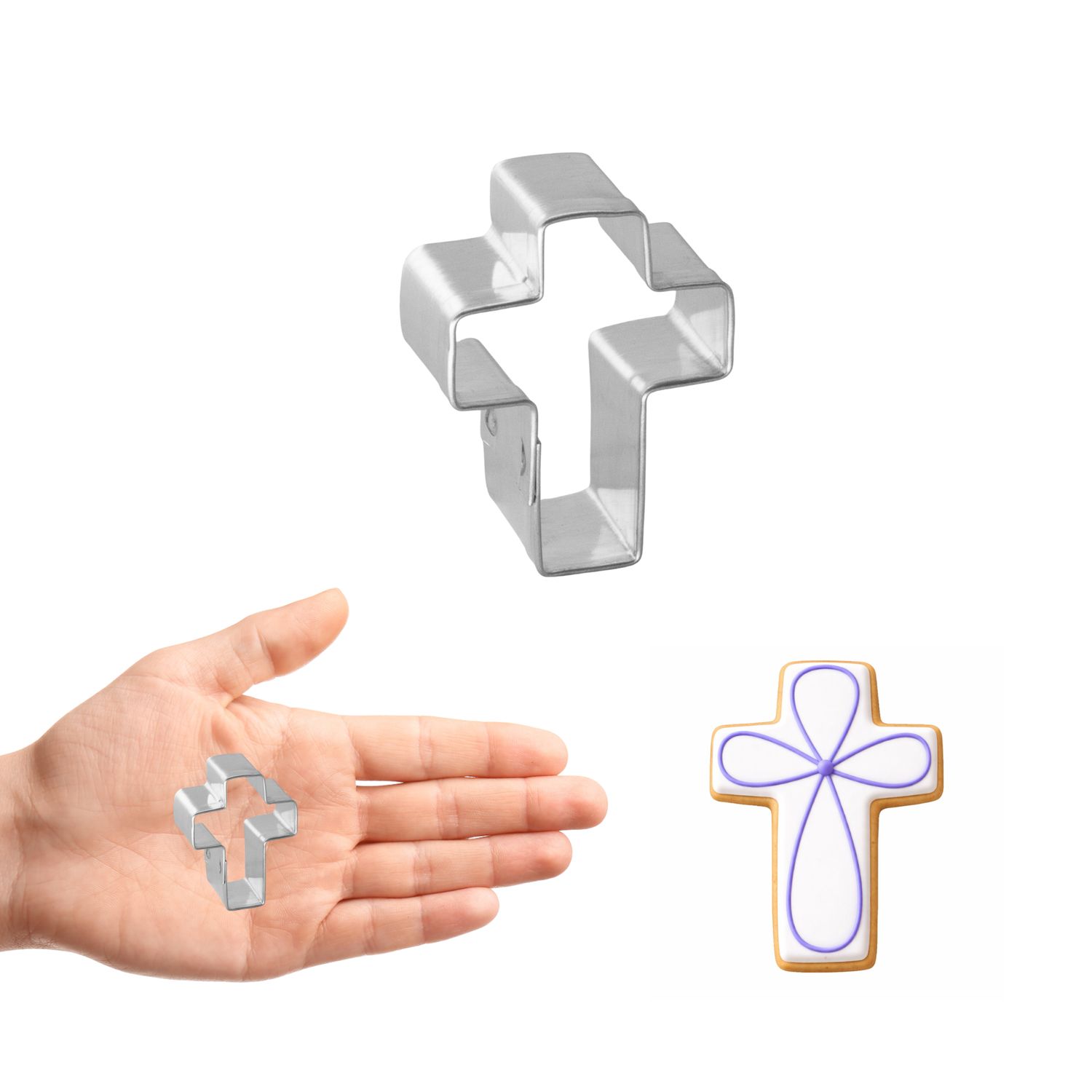 Mini Cross Cookie Cutter 1.25 in M113