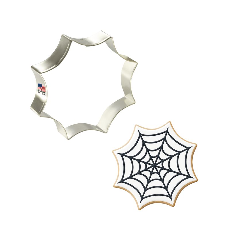 Spider Web Cookie Cutter 4.5 in B1662 Spider Web Cookie Cutter 4.5 in B1662