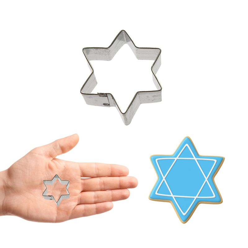 Mini 6 Point Star Cookie Cutter 1.25 in M6 Mini 6 Point Star Cookie Cutter 1.25 in M6