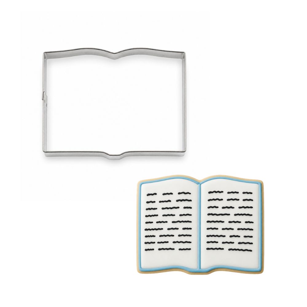 Book Cookie Cutter 4.5 in B1641 Book Cookie Cutter 4.5 in B1641