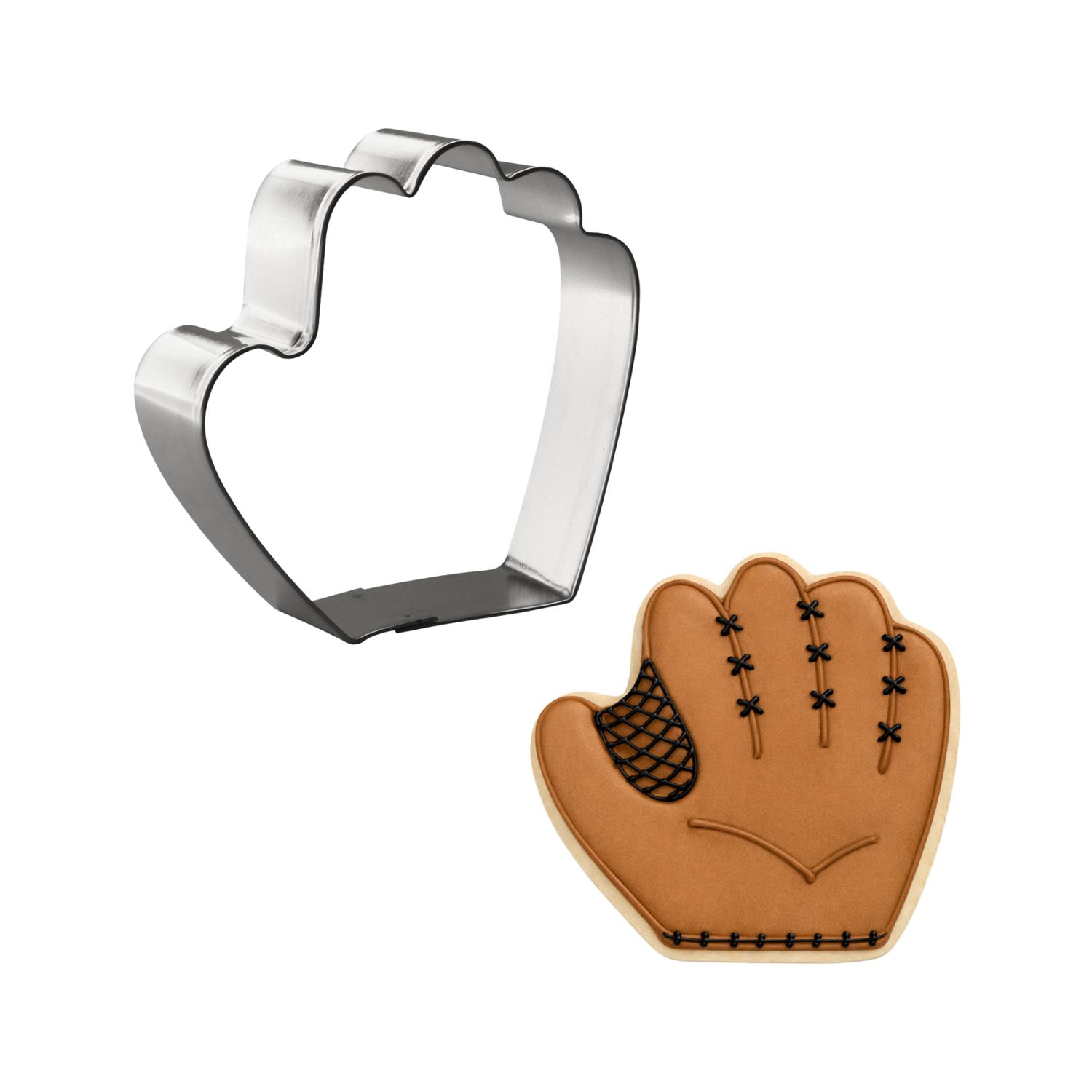 Baseball Glove Cookie Cutter 3.5 in B1236