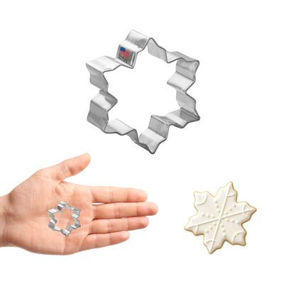 Mini Snowflake Cookie Cutter 1.75 in M193 Mini Snowflake Cookie Cutter 1.75 in M193