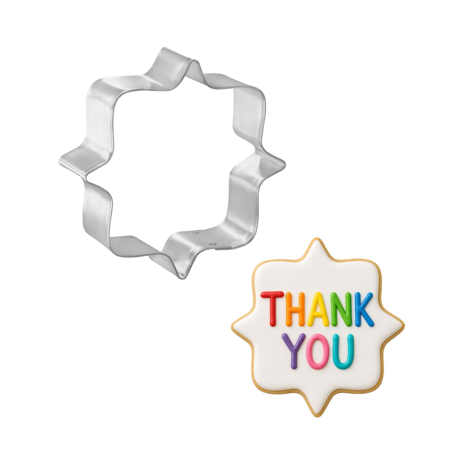 Square Plaque Cookie Cutter 4.5 in B1276 Square Plaque Cookie Cutter 4.5 in B1276