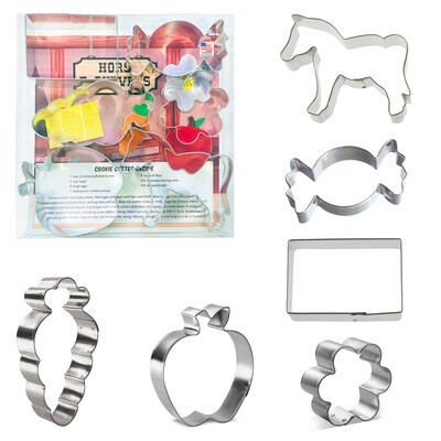 Hors D'Oeuvres Cookie Cutter Set 6 Pc L9047 Hors D'Oeuvres Cookie Cutter Set 6 Pc L9047